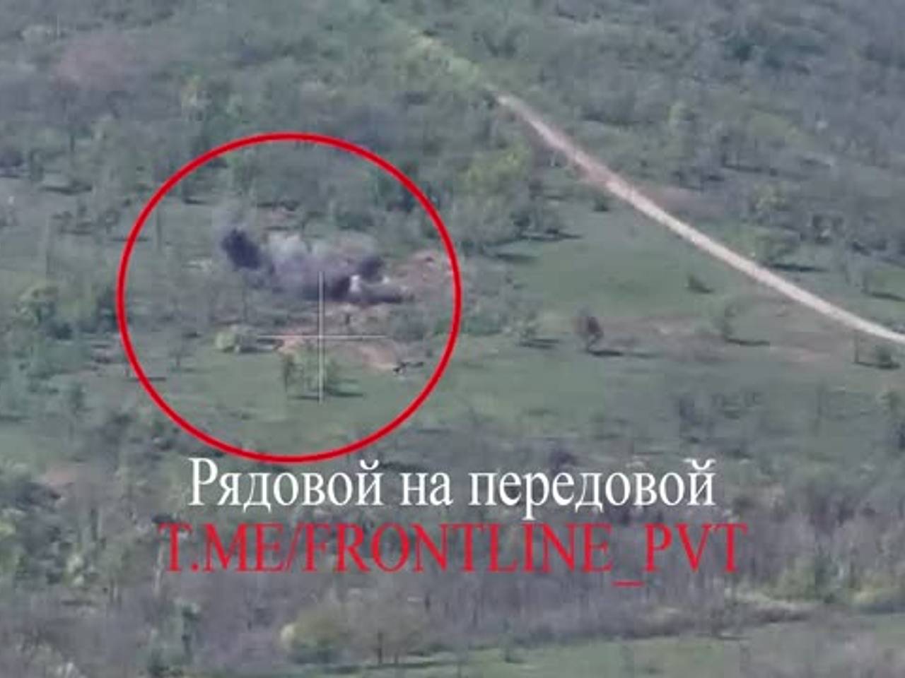 Мощное уничтожение живой силы ВСУ дроном сняли на видео
