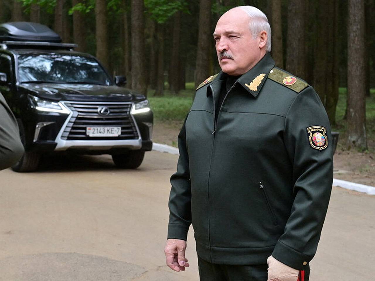 Лукашенко прилетел на ядерные учения