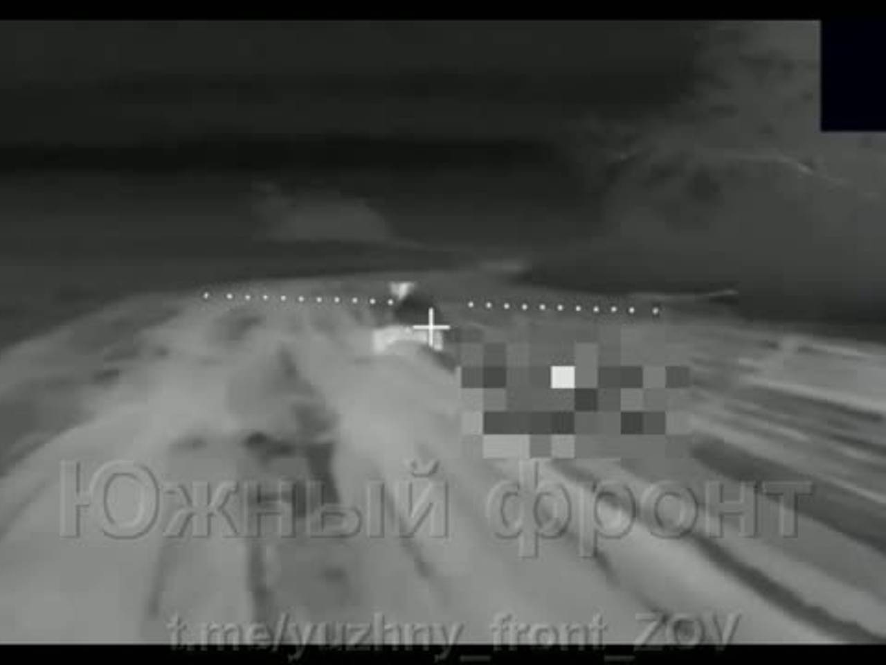 На видео попал момент уничтожения НРТК ВСУ российским дроноводом