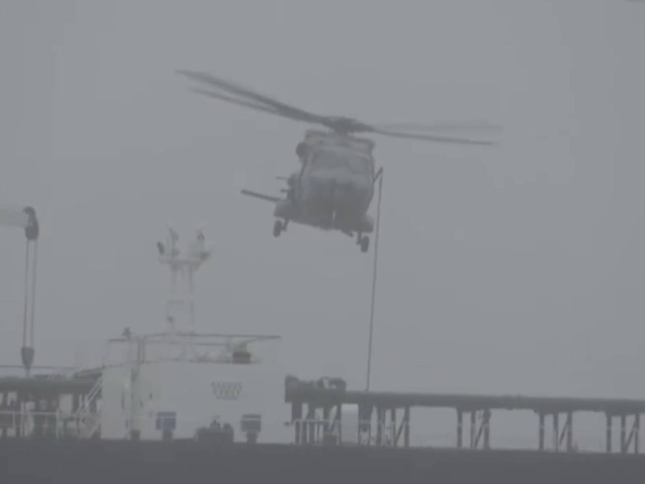 Опубликованы кадры задержания ВМС Франции следовавшего из России танкера