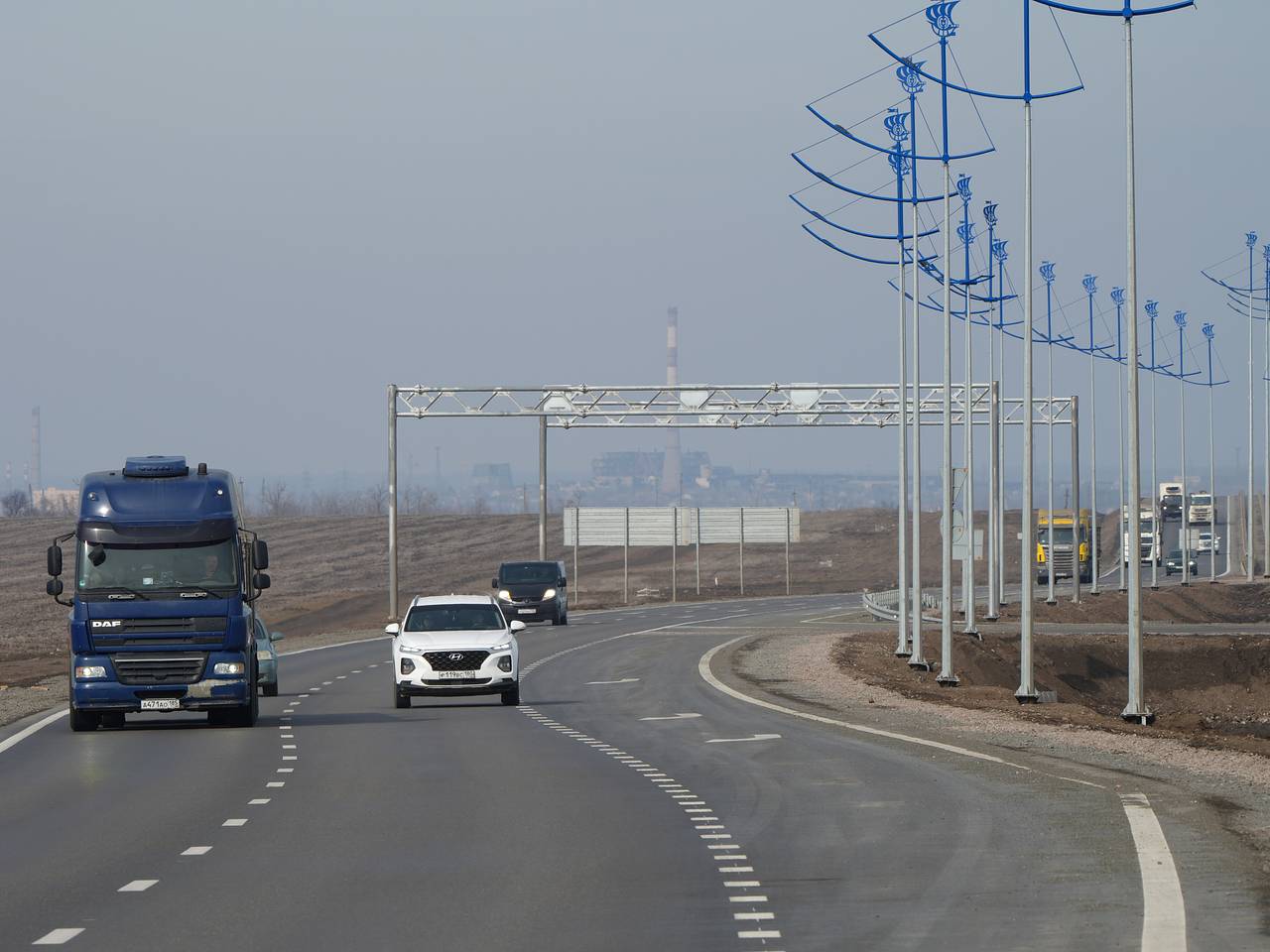 На трассе «Новороссия» ввели ограничения на пассажирские перевозки