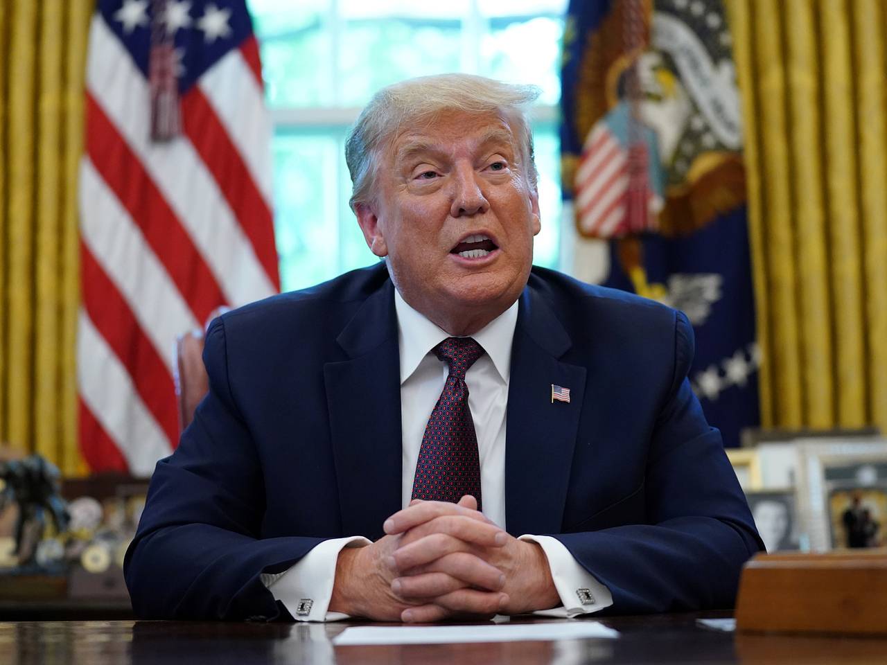 Трамп выступил с заявлением после атаки Ирана по Израилю