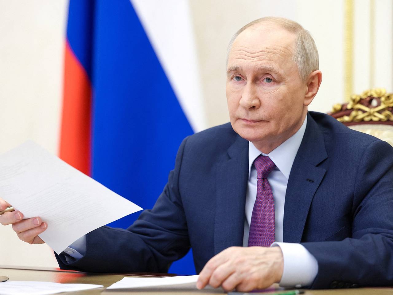 Путину доложили о письме Зеленского